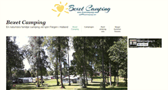 Desktop Screenshot of bexetcamping.com